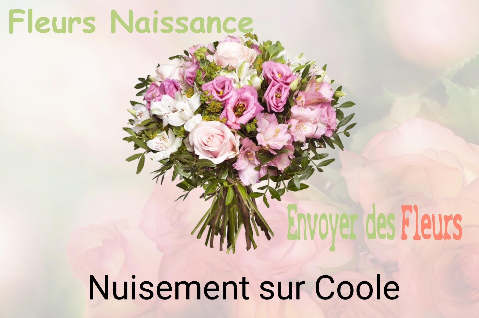Bouquet de fleurs de naissance livré à Nuisement-sur-Coole